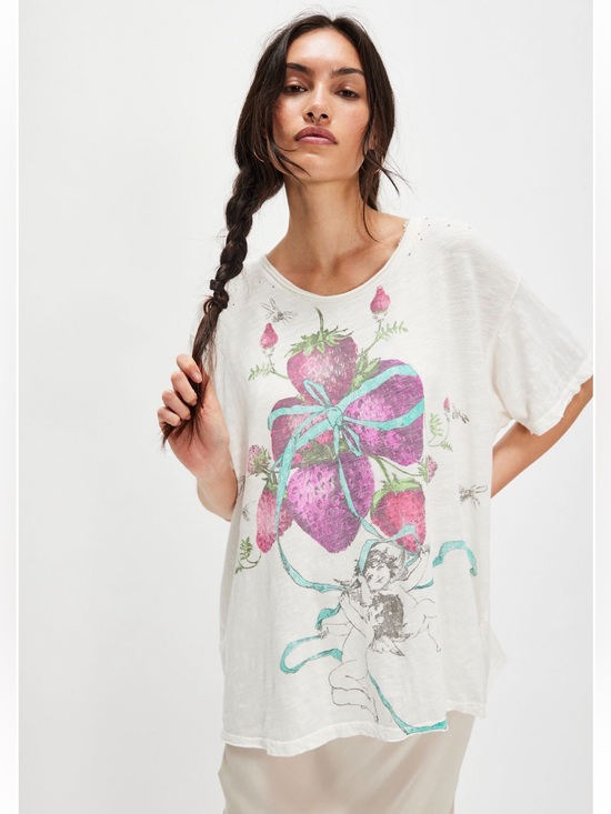 Magnolia Pearl Tops - Magnolia Pearl Gather Me Berries Tee